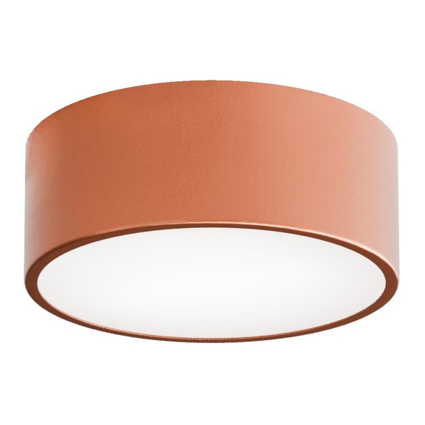 Plafonieră CLEO pentru baie cu senzor, 1x E27, 24W, 230V, Ø20 cm, IP54, finisaj cupru