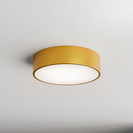 Plafonieră CLEO pentru baie, cu senzor, 2xE27/24W/230V, Ø 30 cm, aurie, IP54