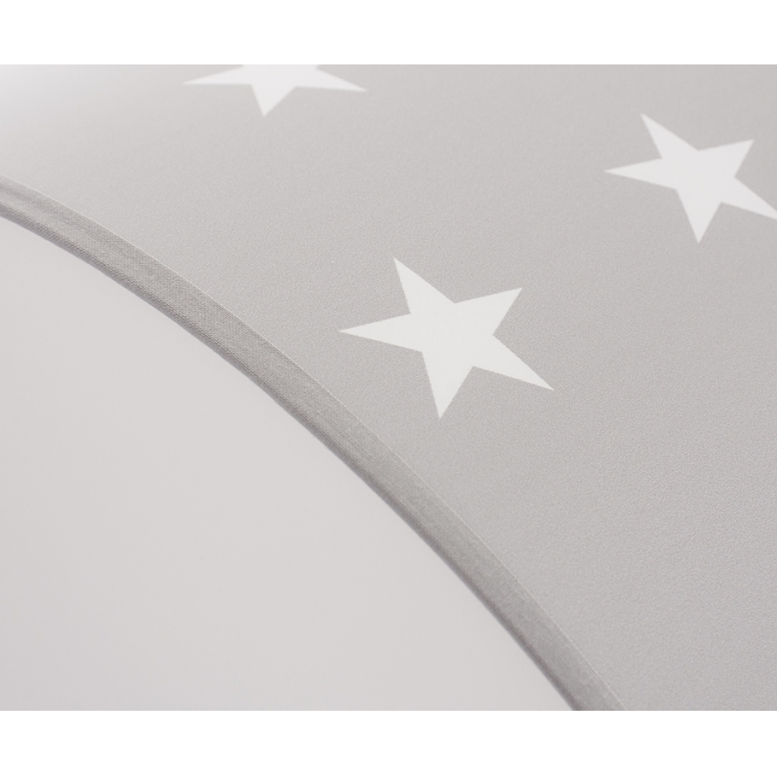 Plafonieră copii STARS GREY 2xE27/60W/230V gri