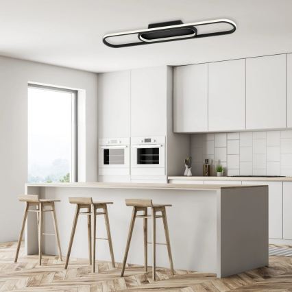 Plafonieră CORDOBA LED/26W/230V, negru