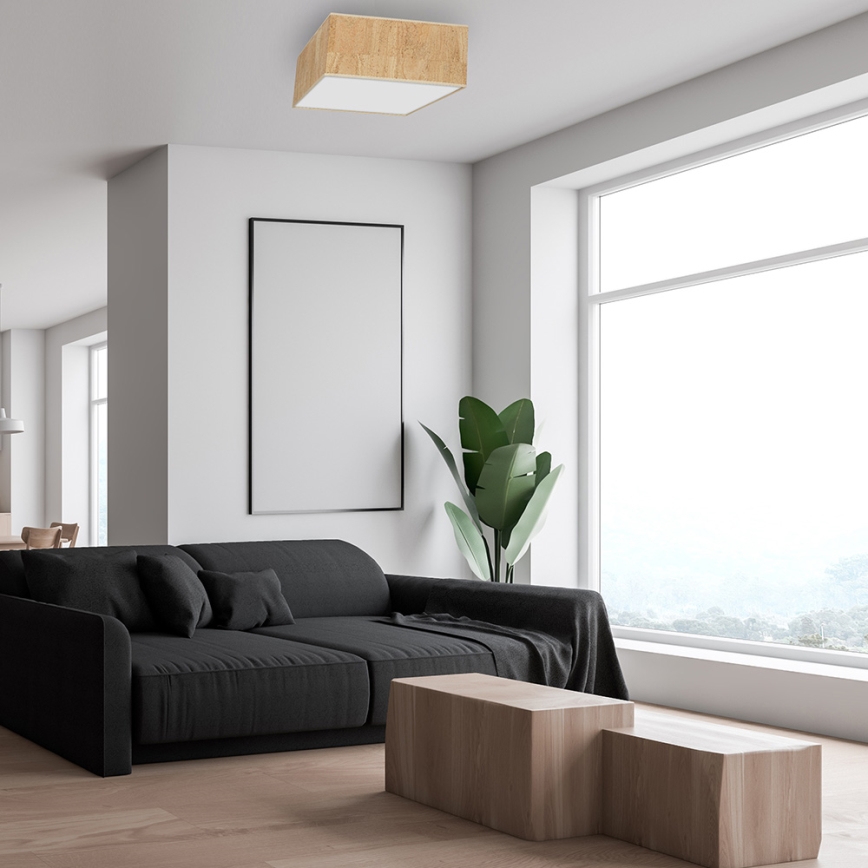 Plafonieră CORK 2xE27/60W/230V