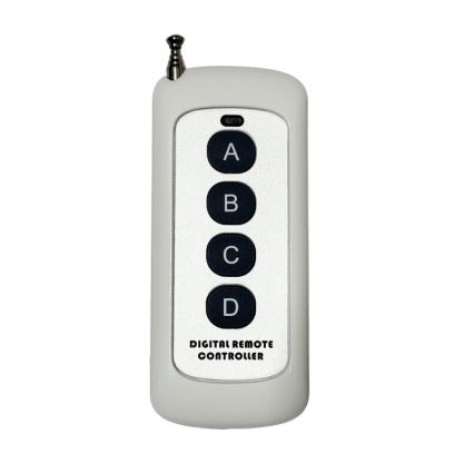 Plafonieră cu cristale LED MURU LED/24W/230V, diametru 40 cm, crom lucios, cu telecomandă inclusă
