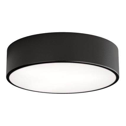 Plafonieră cu senzor CLARE 2xE27/40W/230V d. 30 cm negru Brilagi