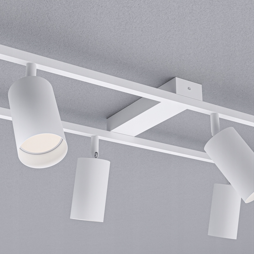 Plafonieră cu spoturi 6xGU10/30W/230V alb