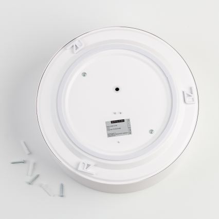 Plafonieră de baie Brilagi POOL, 2 x E27, 15 W, 230 V, Ø 30 cm, IP54, alb