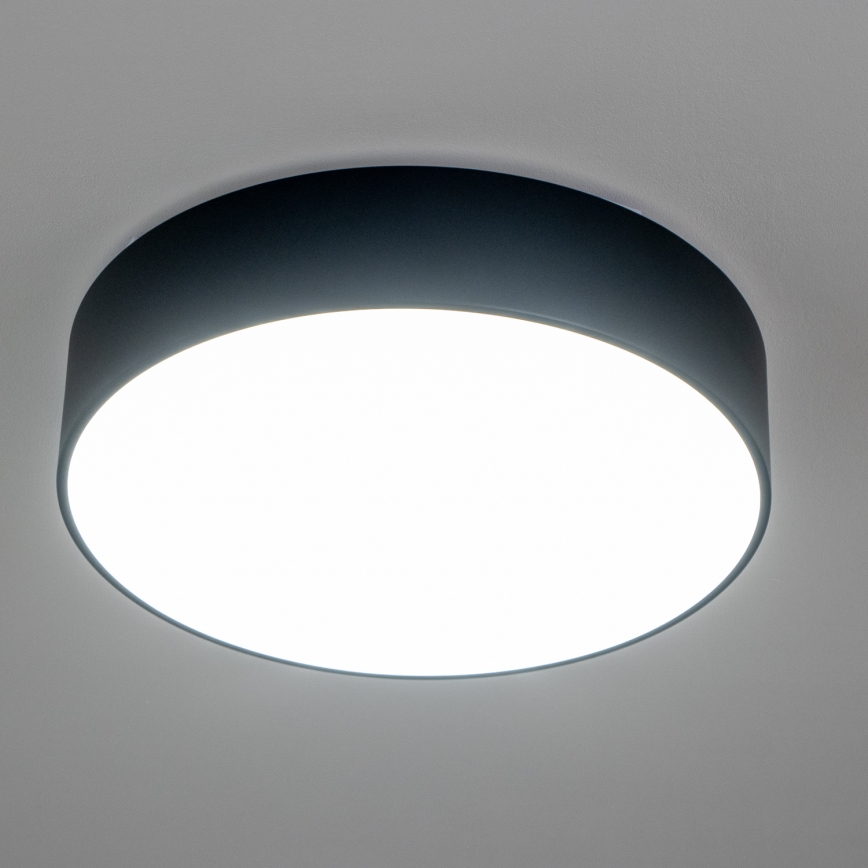 Plafonieră de baie Brilagi POOL 4xE27/15W/230V Ø 50 cm IP54 neagră