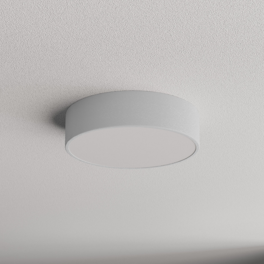 Plafonieră de baie CLEO cu senzor, 2xE27, 24W, 230V, Ø 30 cm, gri, IP54