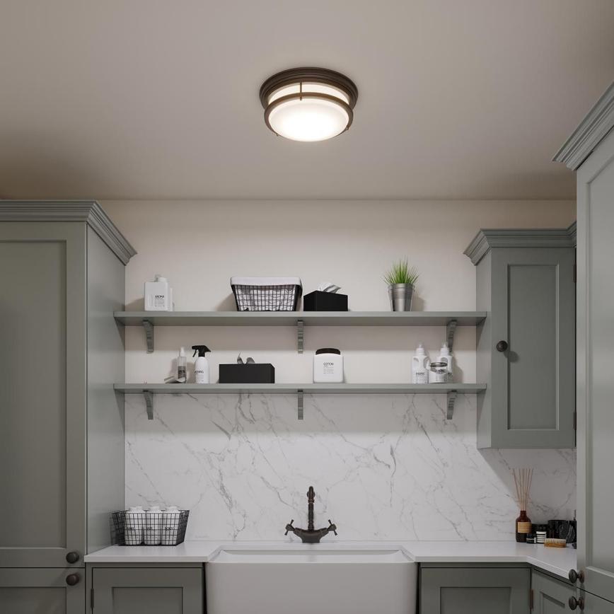 Hinkley - Plafonieră pentru baie HADLEY, 3xE27/40W/230V, IP44, finisaj bronz