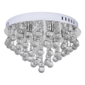Plafonieră de cristal 6xE14/60W/230V