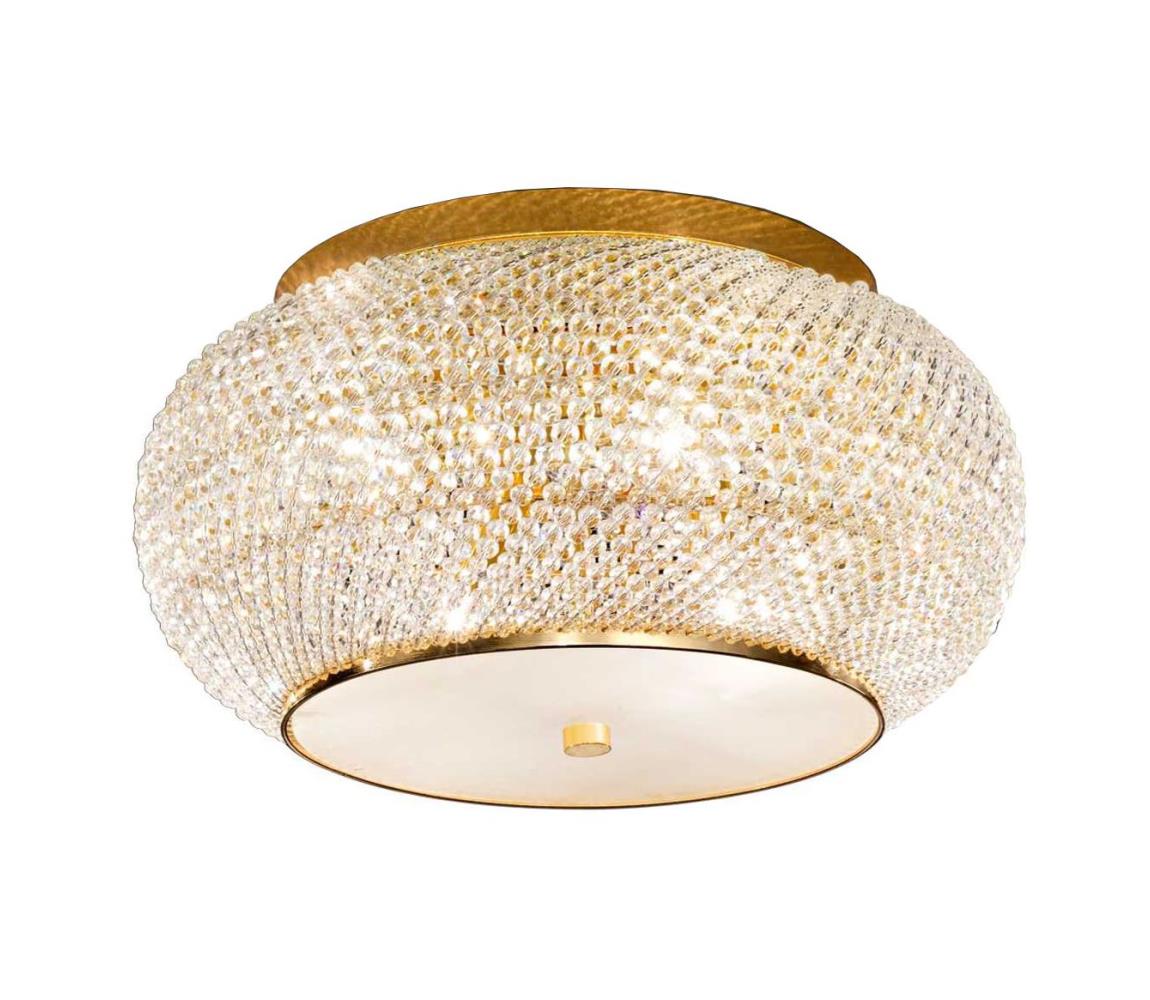 Plafonieră de cristal Ideal Lux PASHA 6×E14/40W/230V