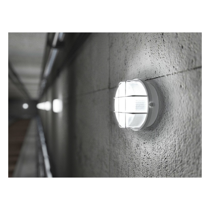 Plafonieră de exterior 1 × E27 / 100 W / 230 V roșie IP44