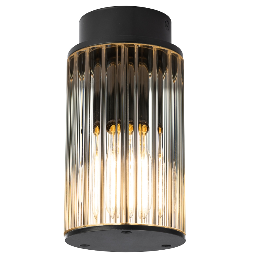 Plafonieră de exterior Argon 8773 NORFOLK 1xE27/15W/230V IP44 negru