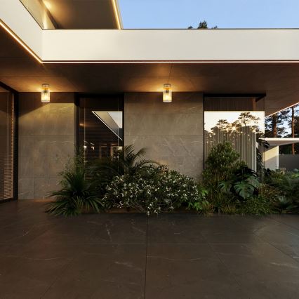 Plafonieră de exterior Argon 8774 NORFOLK 1xE27/15W/230V IP44 auriu