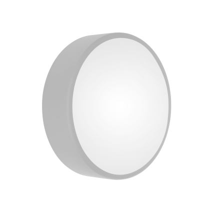 Plafonieră de exterior cu senzor CLEO 3xE27/24W/230V d. 40 cm gri IP54