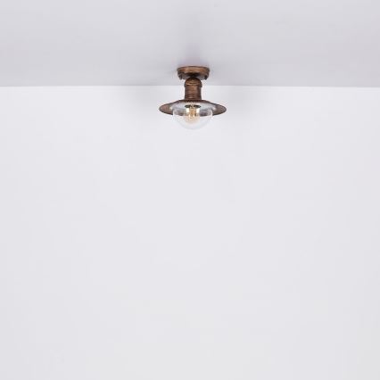 Plafonieră de exterior LINDA 1xE27/15W/230V IP44 ruginie Globo 3274DR