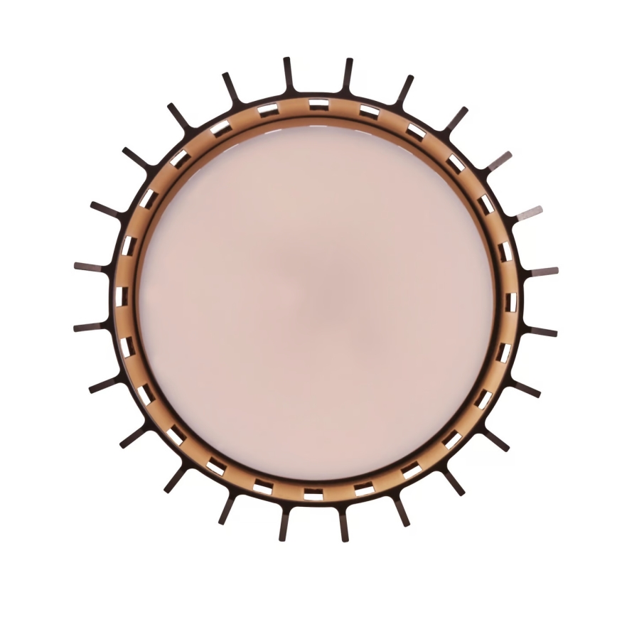 Plafonieră de exterior Nordlux ALUDRA 1xE27/15W/230V maro