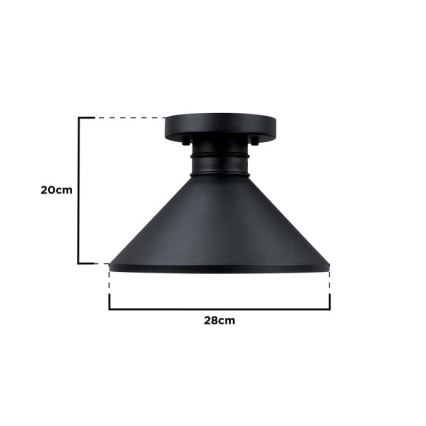 Plafonieră de exterior Westinghouse 61238 WALTER 1xE27/60W/230V IP44