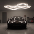 Plafonieră de tavan LED HEXLINE LED/216W/230V 4000K 208x300 cm alb