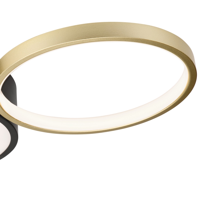 Plafonieră dimabilă ALIZEE LED/30W/230V 3000-6500K negru/auriu