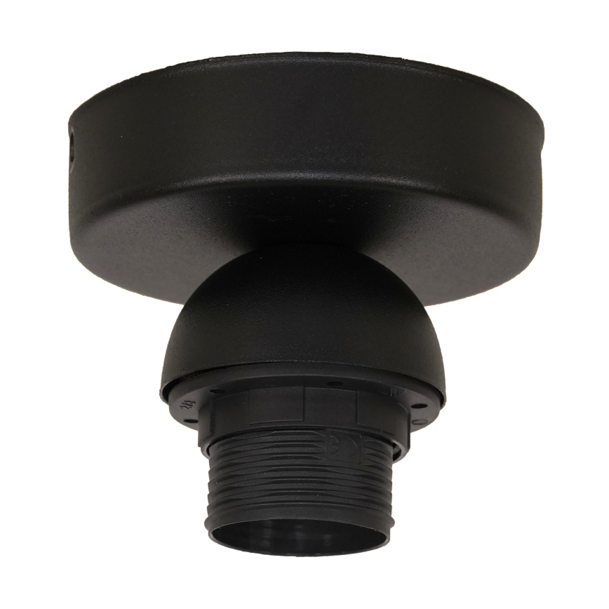 Plafonieră Duolla DUO 1xE27/40W/230V d. 40 cm negru/auriu