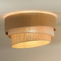 Plafonieră Duolla YUTE TRIO 3xE27/15W/230V d. 60 cm maro/gri/bej