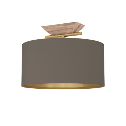 Plafonieră Eglo 1xE27/40W/230V maro/auriu