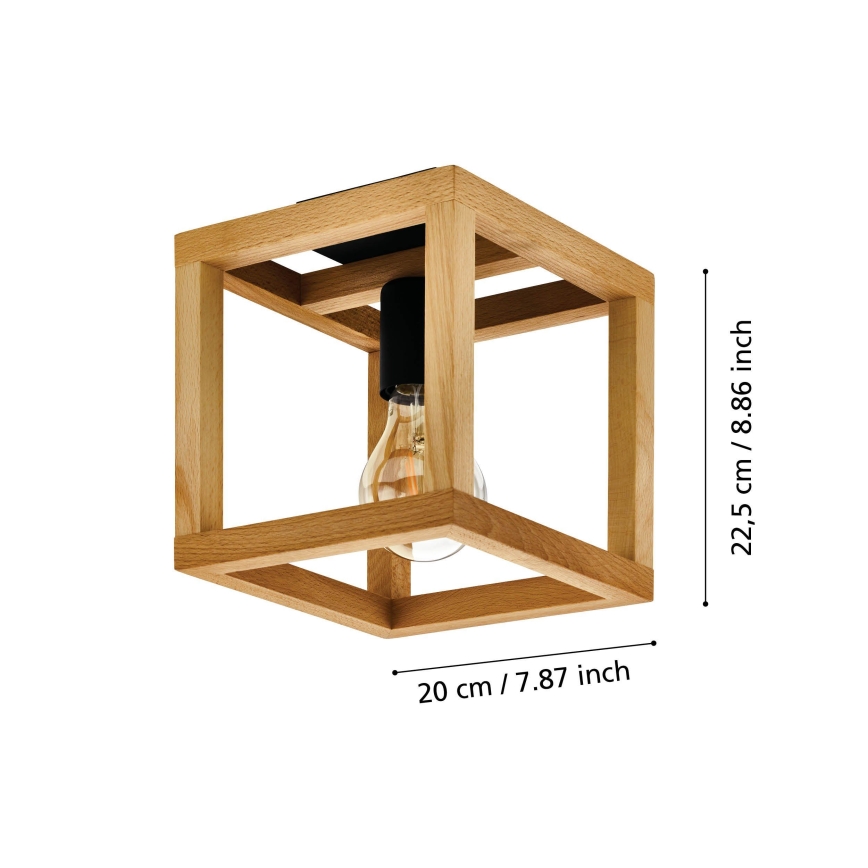 Plafonieră Eglo BLACKCROWN 32146, 1xE27/40W/230V