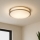 Plafonieră ELARO 4xE27/40W/230V, Ø 41 cm, aurie - Brilagi