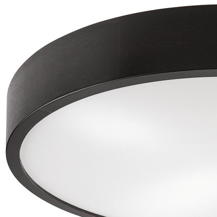 Plafonieră EVELINA 4xE27/60W/230V wenge