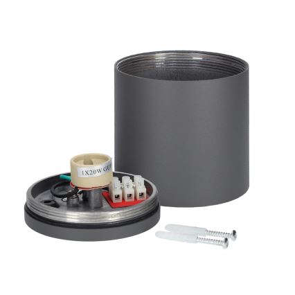 Plafonieră exterior QUAZAR 1xGU10/20W/230V IP44