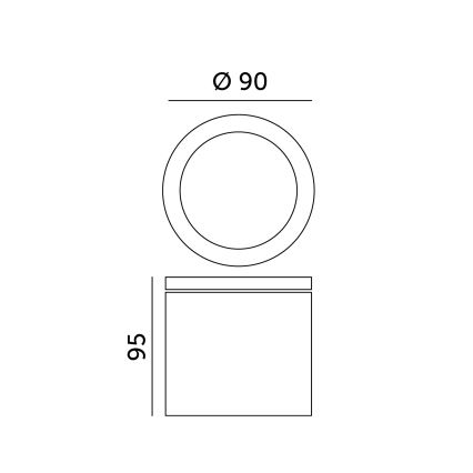 Plafonieră exterior QUAZAR 1xGU10/20W/230V IP44