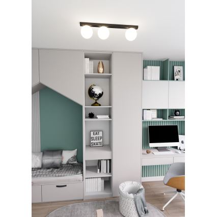 Plafonieră FIT 3xE14/10W/230V alb