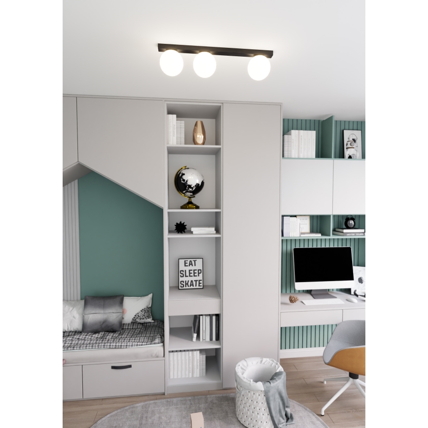 Plafonieră FIT 3xE14/10W/230V alb