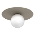 Plafonieră FLAT 1xE27, 15 W, 230 V, Ø 35 cm, bej