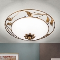 Plafonieră FLEUR 2xE27/60W/230V d. 40 cm bronz