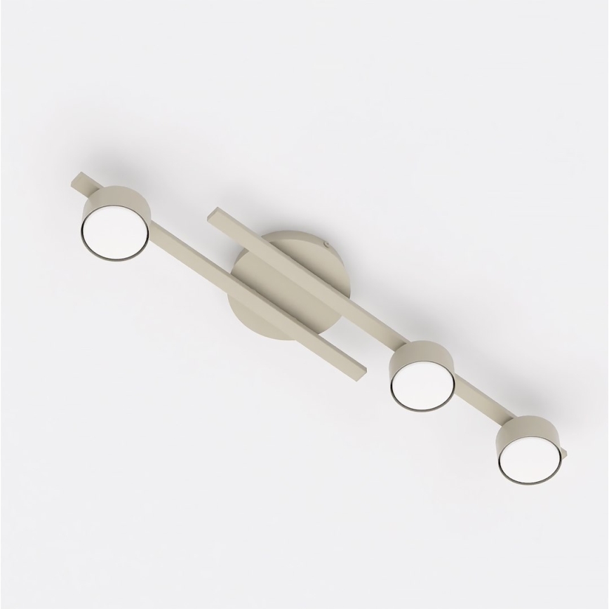 Plafonieră FRAGMENT 3xGX53/12W/230V bej