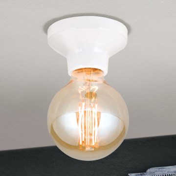 Plafonieră FROST, 1 x E27, 60 W, 230 V, albă