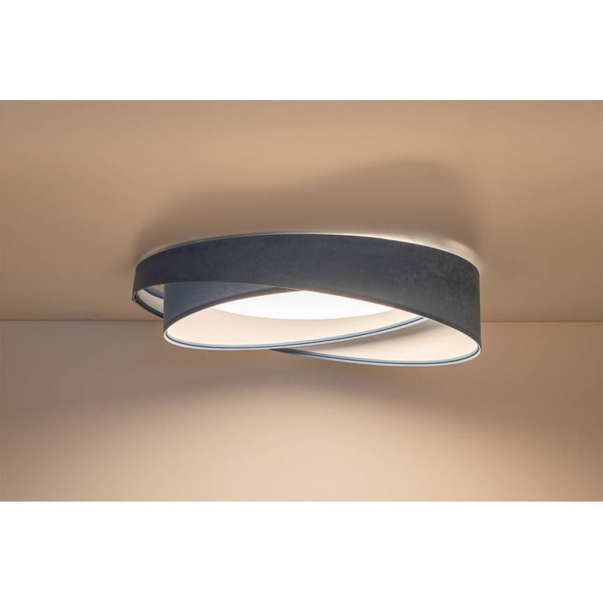 Plafonieră GALAXY MODERN LED/24W/230V pr. 55 cm albastră