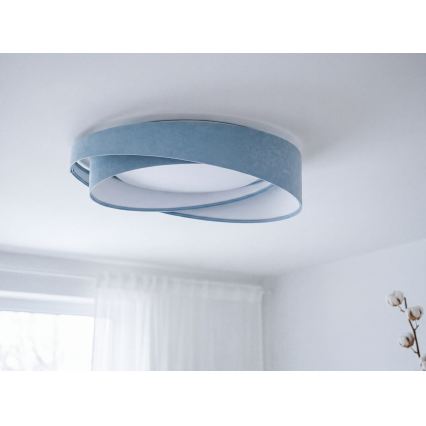 Plafonieră GALAXY MODERN LED/24W/230V pr. 55 cm albastră
