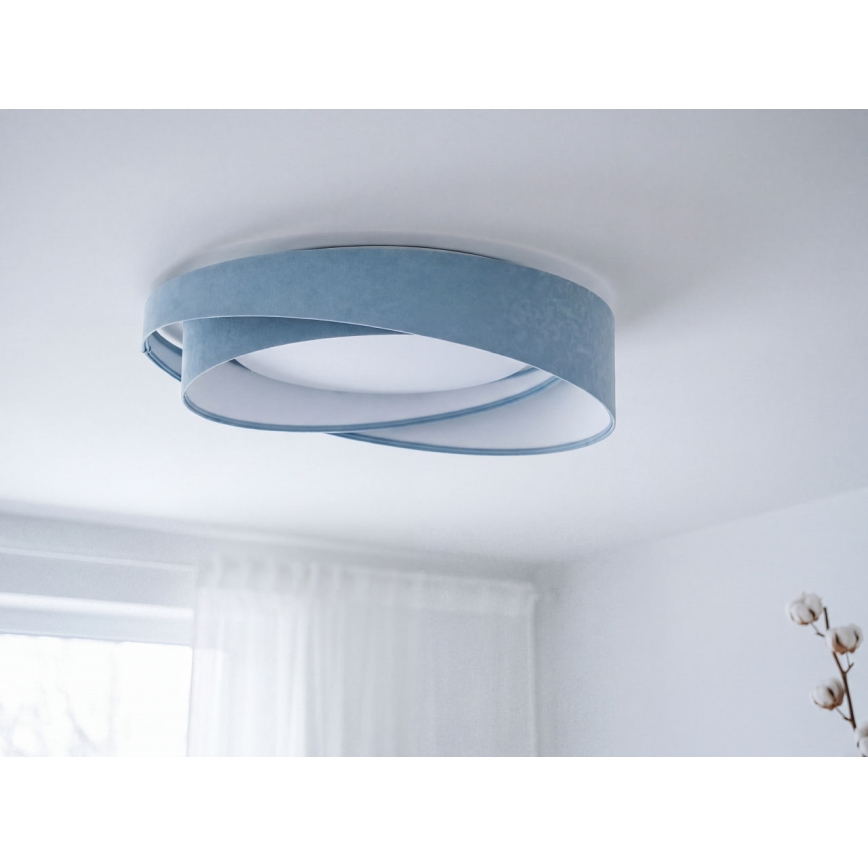 Plafonieră GALAXY MODERN LED/24W/230V pr. 55 cm albastră