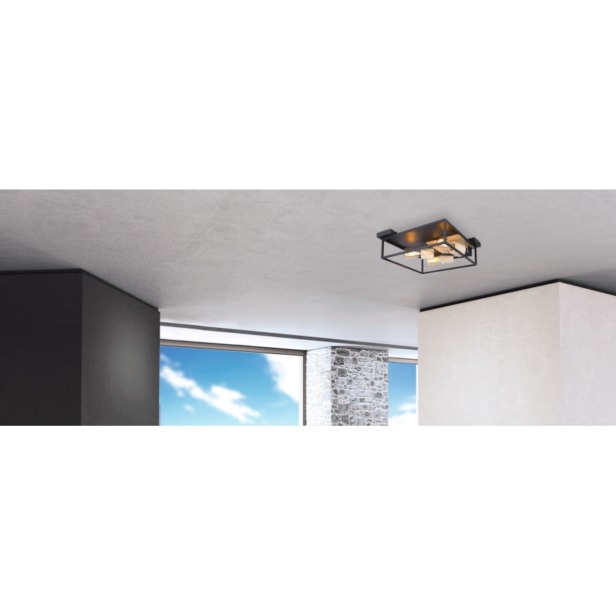 Globo - Plafonieră 3xE27/60W/230V