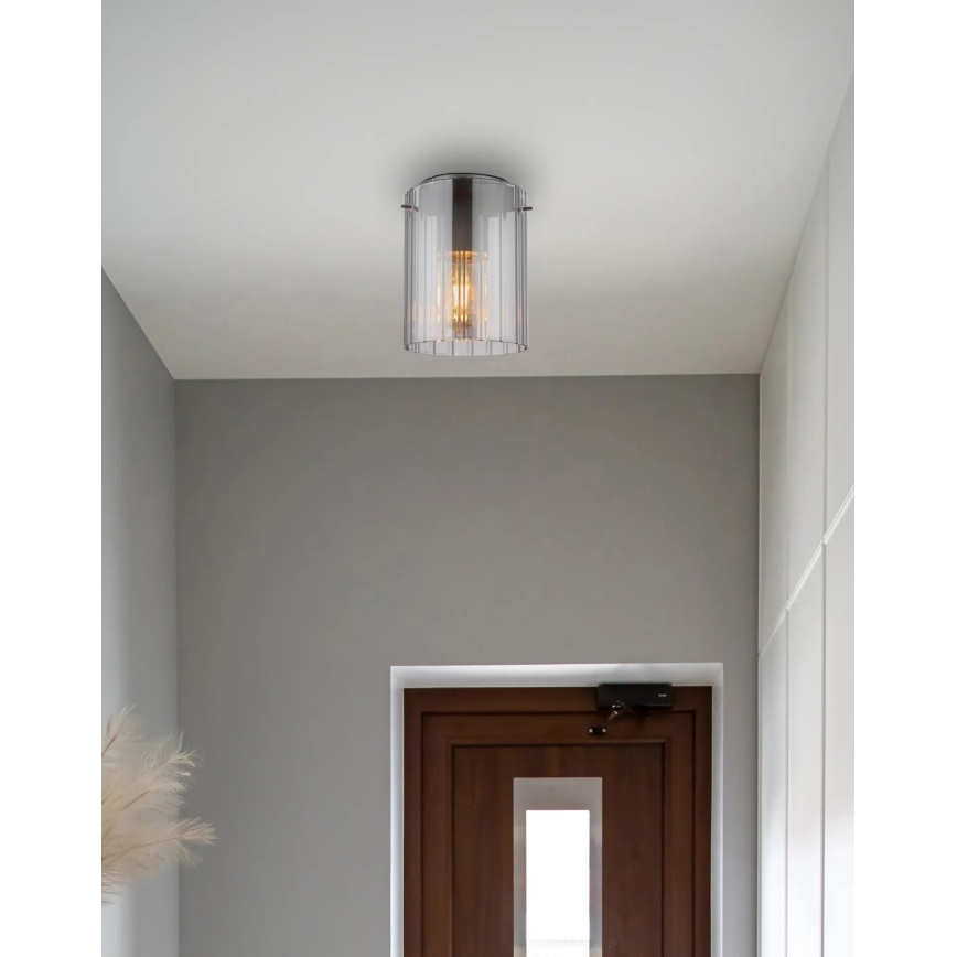 Plafonieră Globo 1xE27/40W/230V gri