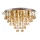 Plafonieră Globo 5xE14/40W/230V d. 46 cm auriu
