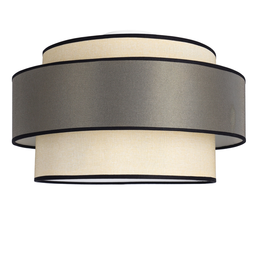 Plafonieră GRACE 1xE27/60W/230V crem/maro