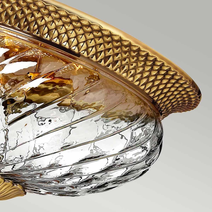 Plafonieră Hinkley PLANTATION 3xE27/60W/230V auriu