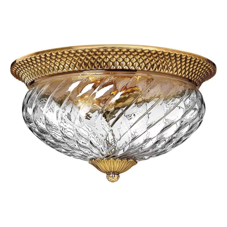 Plafonieră Hinkley PLANTATION 3xE27/60W/230V auriu