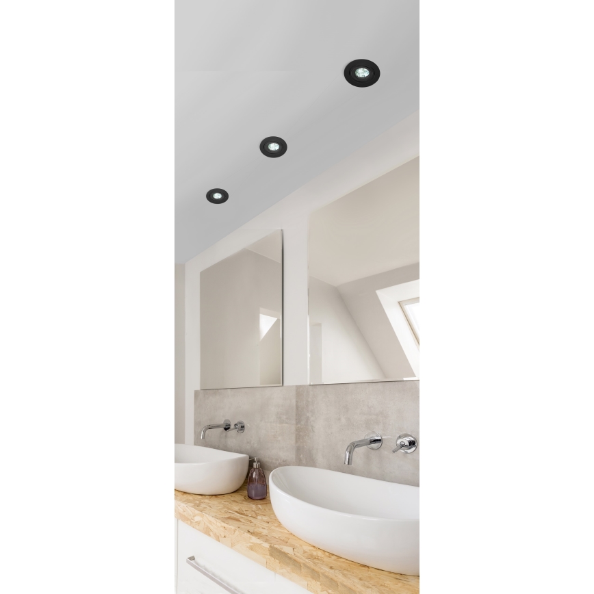 Plafonieră încastrată CARLO 1xGU10/50W/230V Azzardo AZ4141