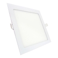 Plafonieră încastrată LED QTEC LED/15W/230V 2700K 19x19 cm