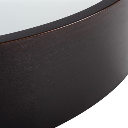 Plafonieră JASMIN 2xE27/20W/230V ø 37,5 cm wenge
