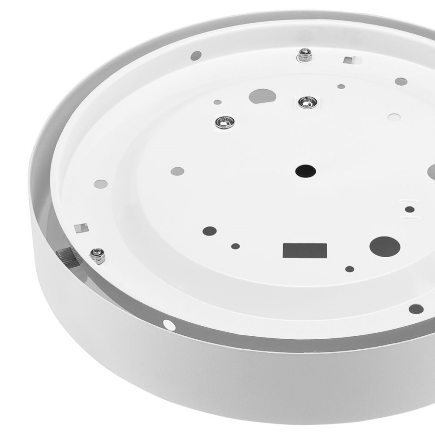 Plafonieră JONAS 1xE27/60W/230V d. 26 cm albă